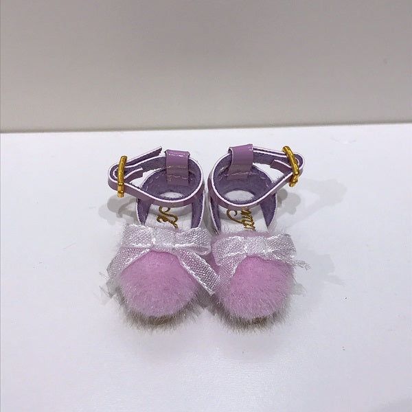 Shoes for Dolls (Neo Blythe Size) "Fur Fur Flat Shoes"