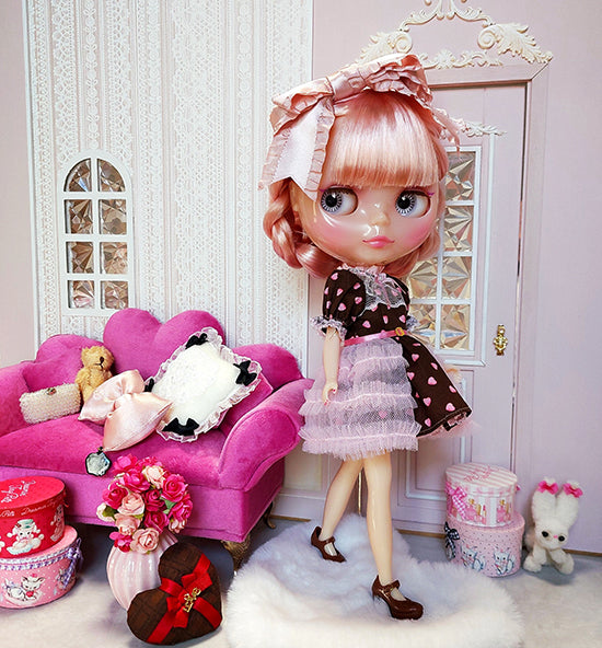 Dress set (Neo Blythe Size) "sweet chocolate♡" by Fairy Rabbit