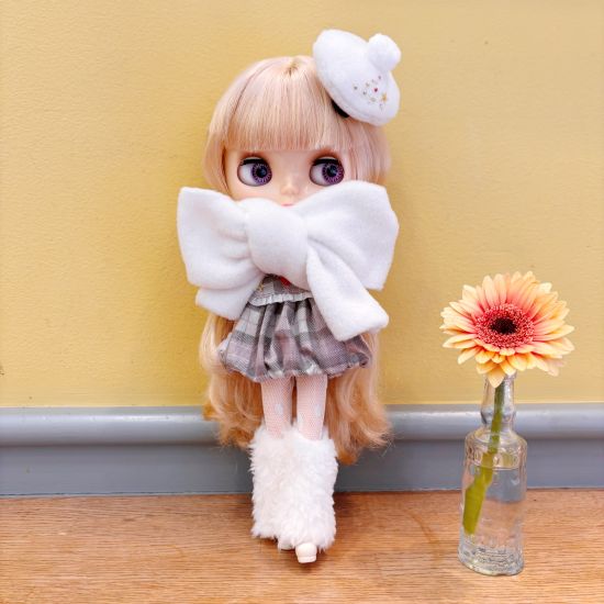 Dress set (Neo Blythe Size) "White Chocolate Cinema" by supipi39