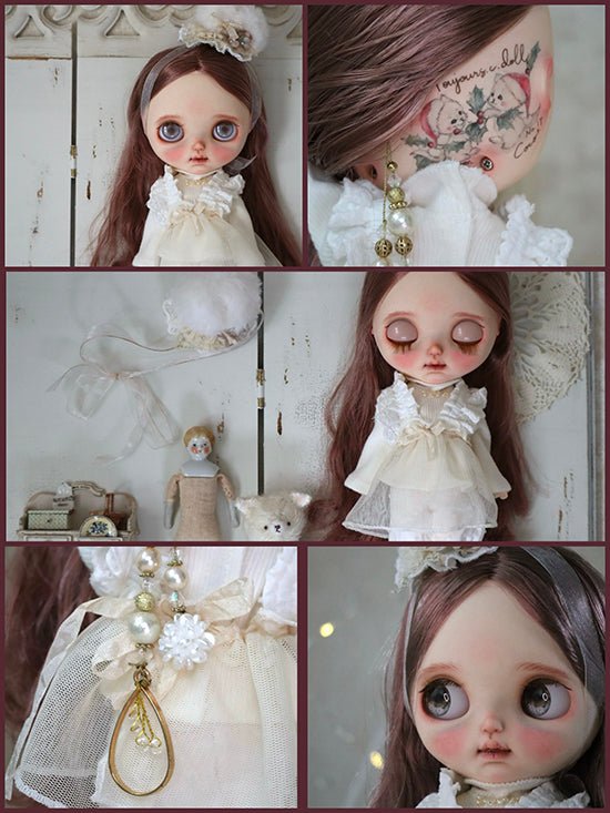 ☆一点物☆ アーティストオリジナルドール(ネオブライス)「Christmas juniemoon angel」by Toujours.c.doll × ichi