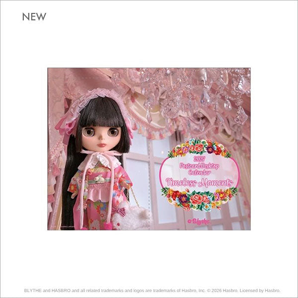 Blythe 2027 Desktop Calendar "Timeless Moments"