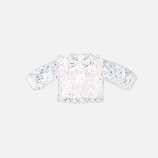 Dear Darling fashion for dolls「レースブラウス」ホワイト – Junie