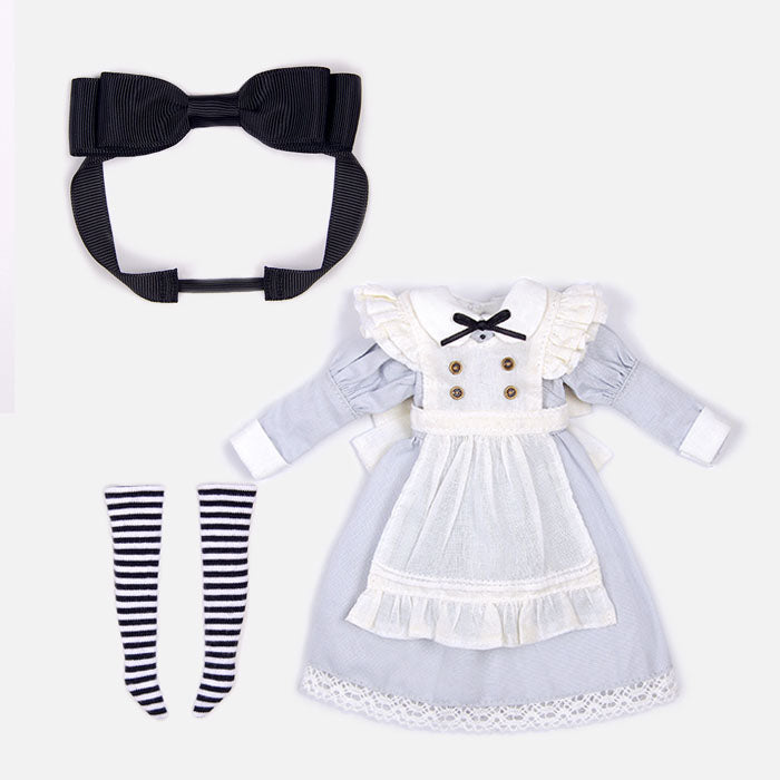 Dear Darling fashion for dolls "Alice Set - Blue Gray"