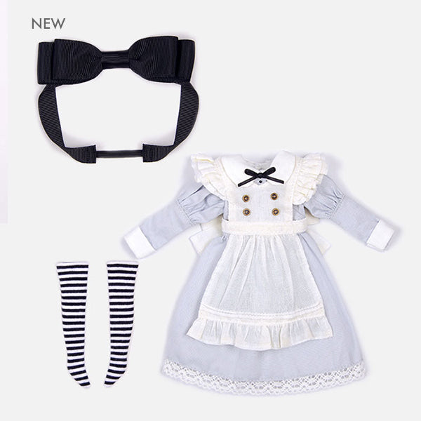 Dear Darling fashion for dolls "Alice Set - Blue Gray"