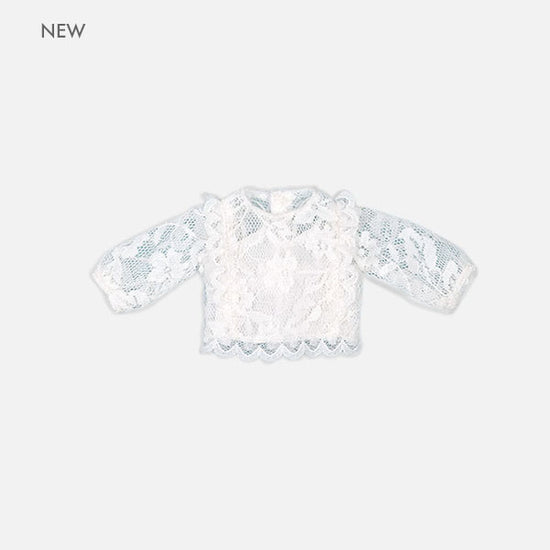 Dear Darling fashion for dolls「レースブラウス」ホワイト – Junie