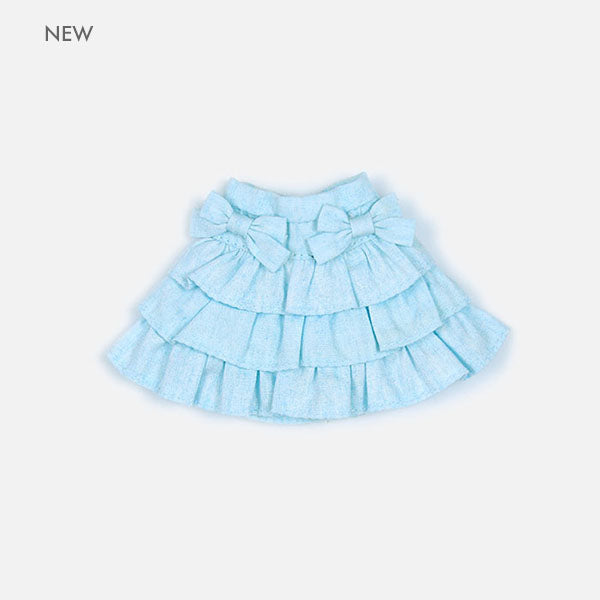Dear Darling fashion for dolls「ティアードスカート」ペールブルー
