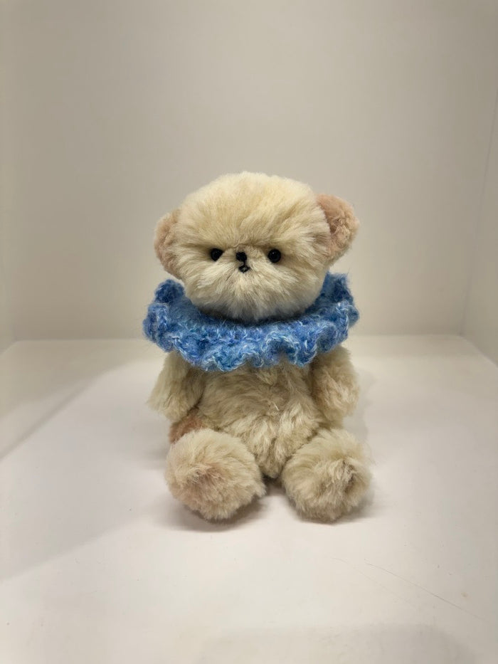 ☆OOAK☆ Plush Toy “Fluffy Bear (Blue)” by mou-bear♡