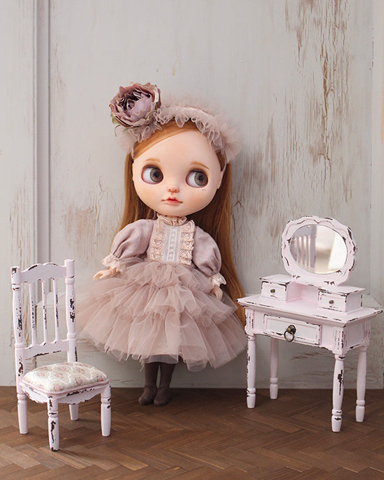 Furniture for dolls "Romantic dressers and chairs" by Lily White 