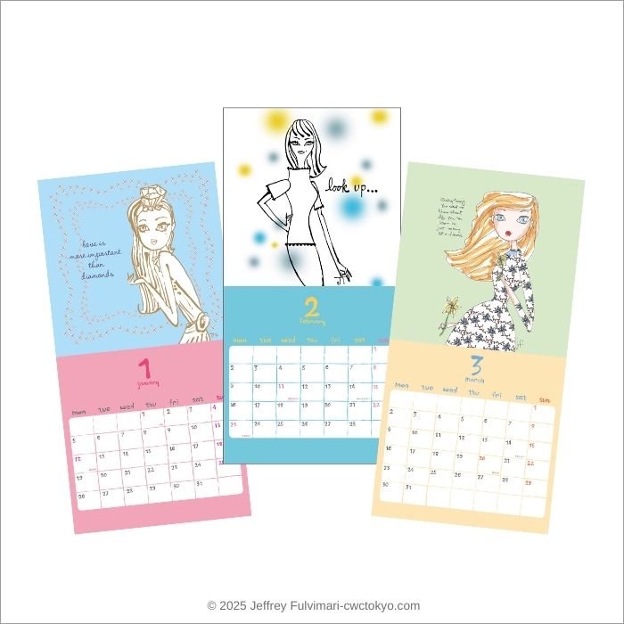 Jeffrey Fulvimari "2026 Calendar"