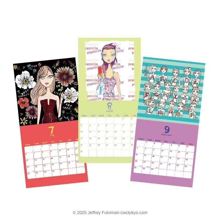 Jeffrey Fulvimari "2026 Calendar"