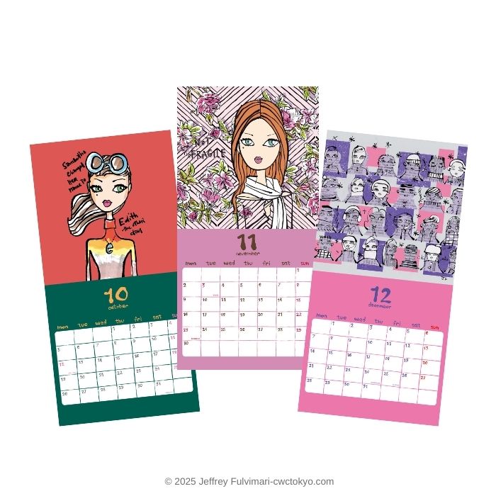 Jeffrey Fulvimari "2026 Calendar"