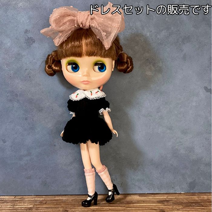 ドレスセット（ネオブライスサイズ）「にんじんワンピセット」 by すみれのお洋服 – Junie Moon Online Shop