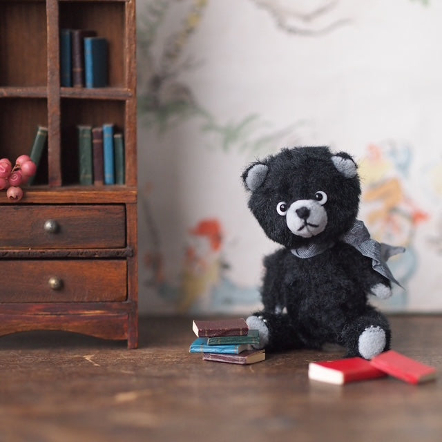 ☆OOAK☆ Plush Toy “Noir” by Bear attic