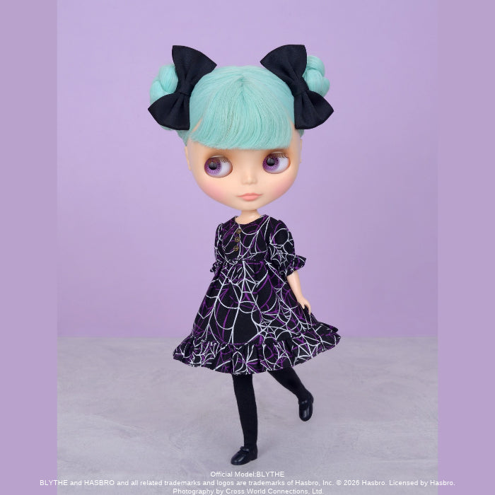 Dear Darling fashion for dolls「つけ襟付きワンピースセット」 スパイダーウェブ