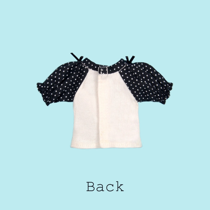 Dear Darling fashion for dolls「プリントラグランTシャツ」ホワイト