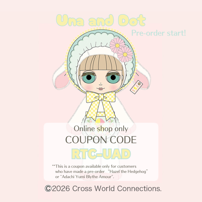 [first Pre-order] Neo Blythe "Una and Dot"
