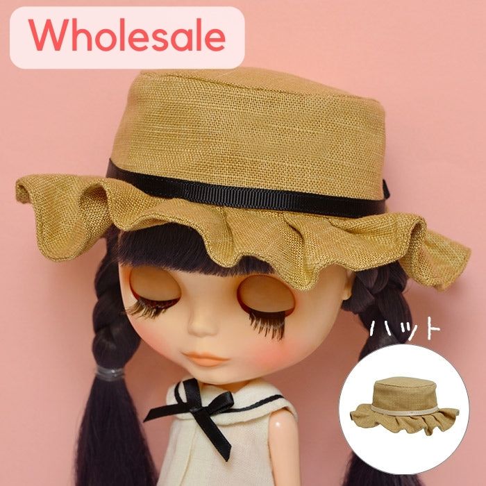 [wholesale]Dear Darling fashion for dolls "Pleated Hat"