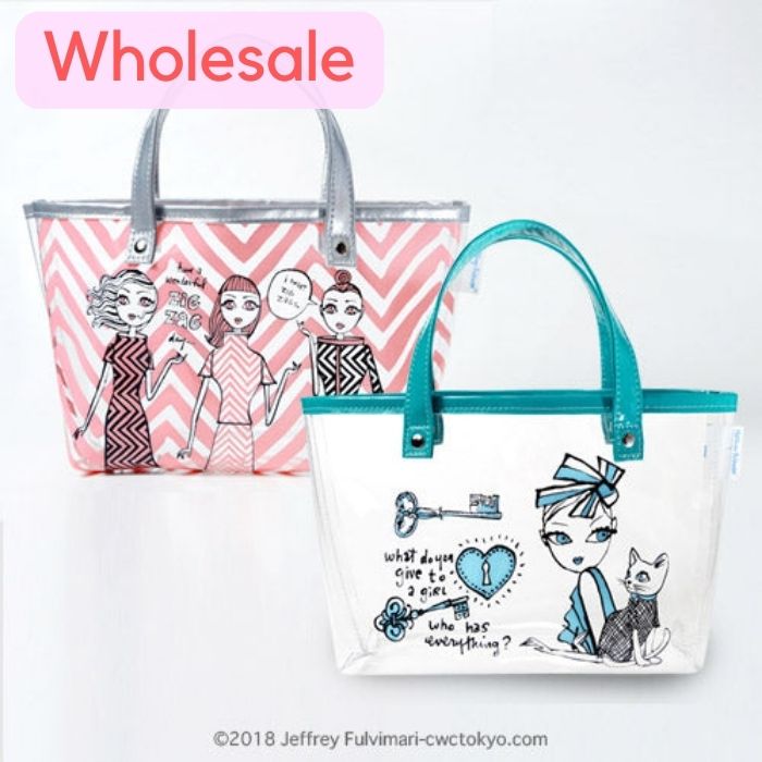 [wholesale]ジェフリー・フルビマーリ「クリアトートバッグ」