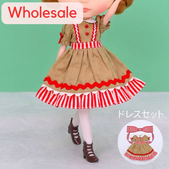 [wholesale]Dear Darling fashion for dolls "Stripe Ribbon Set"