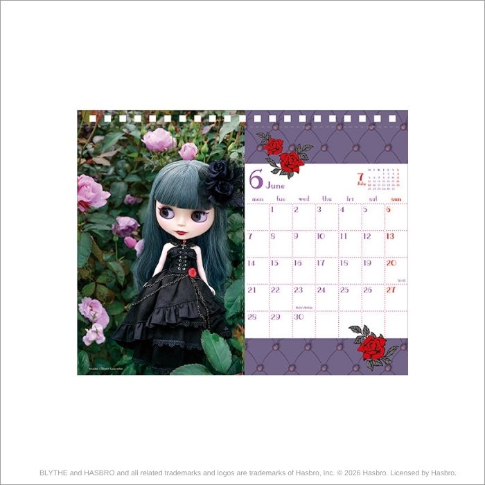 Blythe 2027 Desktop Calendar "Timeless Moments"
