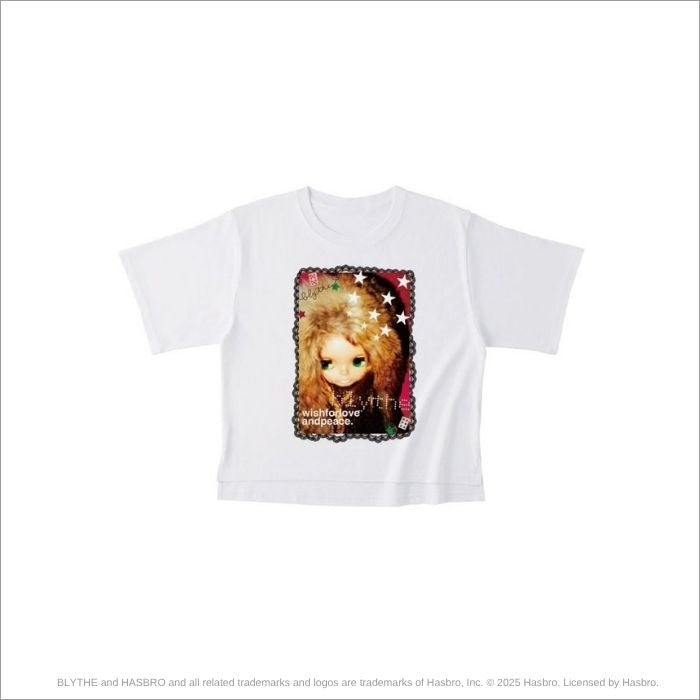 ブライス「ビッグTシャツ クロップ」- wish for love and peace.