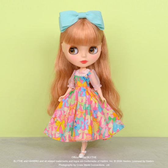 Dear Darling fashion for dolls「リボン柄ワンピースセット」