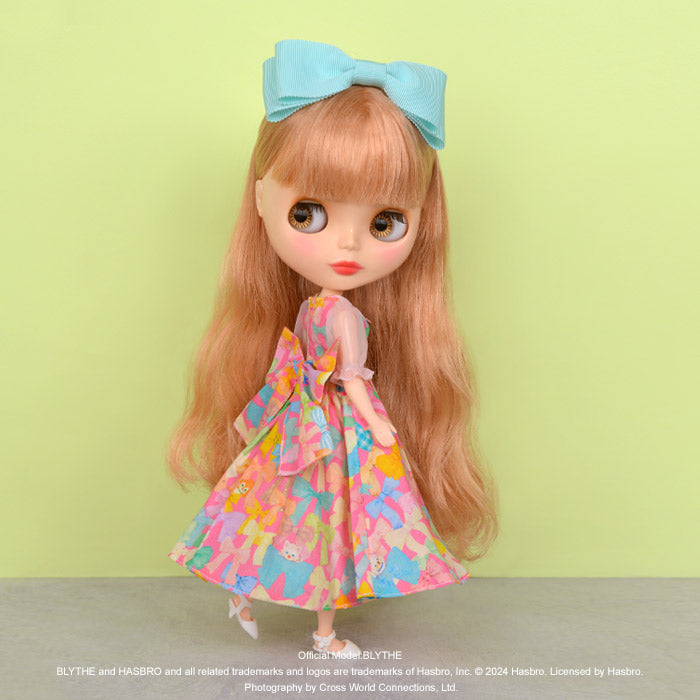 Dear Darling fashion for dolls「リボン柄ワンピースセット」