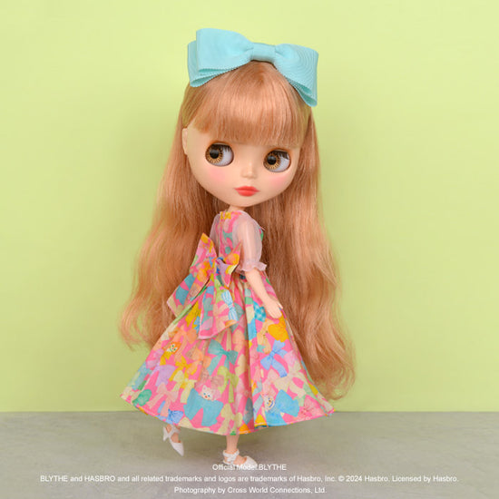 Dear Darling fashion for dolls「リボン柄ワンピースセット」