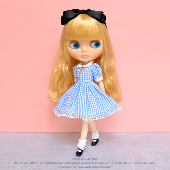 Dear Darling fashion for dolls ”Gingham Alice Set for 22cm doll”