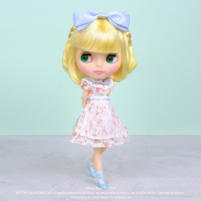 Dear Darling fashion for dolls "Dress with lace apron set"