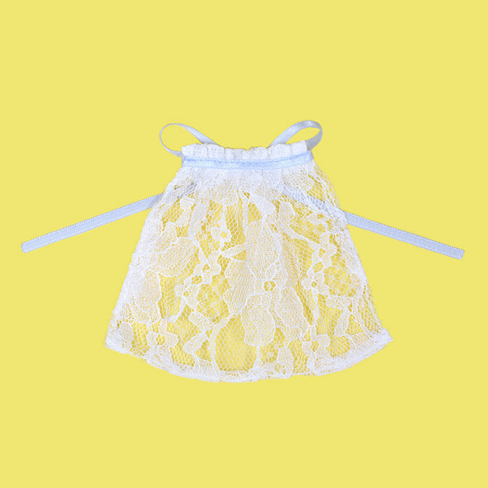 Dear Darling fashion for dolls "Dress with lace apron set"