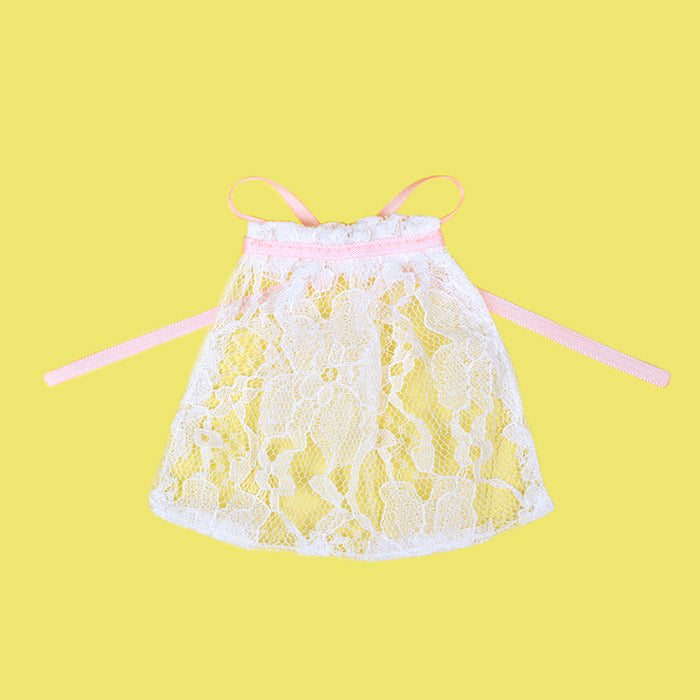 Dear Darling fashion for dolls "Dress with lace apron set"