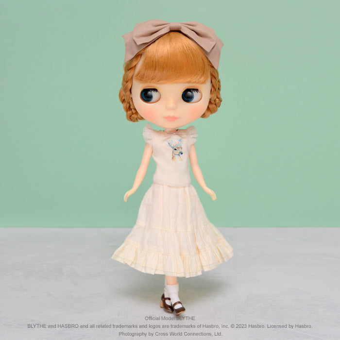 Load image into Gallery viewer, Dear Darling fashion for dolls &amp;quot;Wrinkled long skirt&amp;quot;
