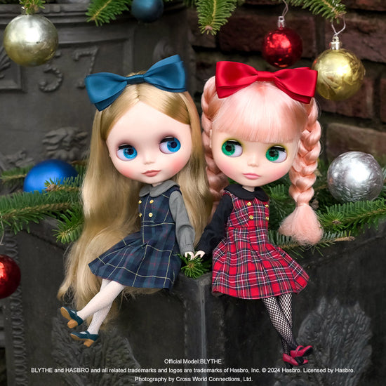 Dear Darling fashion for dolls "Checked Jumper Skirt Set"