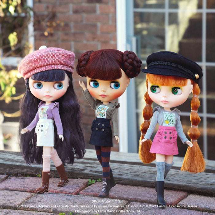 [Wholesale]Dear Darling fashion for dolls "Shoulder Ruffle Cut and Sew"