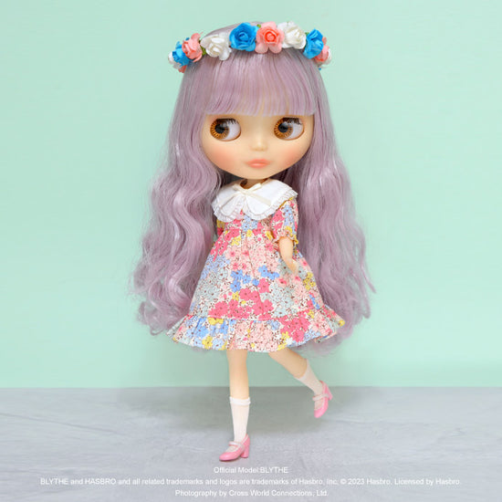 Dear Darling fashion for dolls「つけ襟付きワンピース」