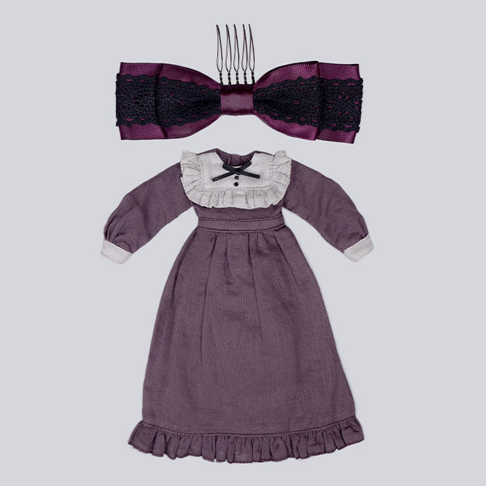 Dear Darling fashion for dolls "Frilled Yoke Long Dress Set"