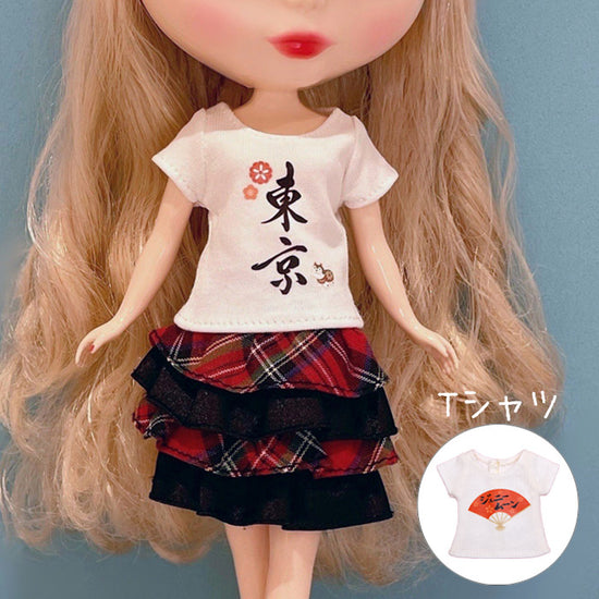 Dear Darling fashion for dolls「JAPANプリントTシャツ」