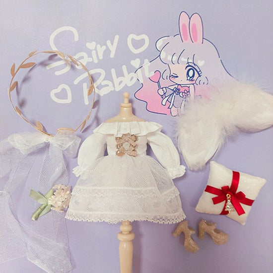 Dress Set(Neo Blythe size) "present for you♡" by Fairy Rabbit