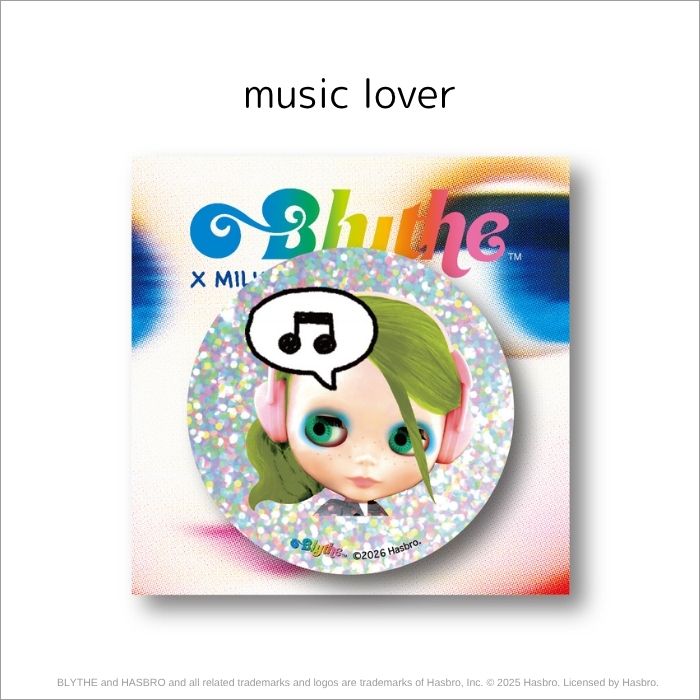 Blythe "Puffy Can Badges (MILK BBI Collaboration)"