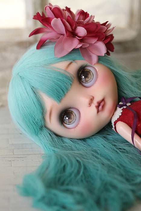 ☆OOAK☆Artist original doll (Neo Blythe) "翡翠(Hisui)" by 椛(momiji)
