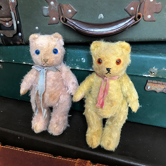 ☆OOAK☆ Stuffed toy "Antique style bear (yellow)" by KUKI