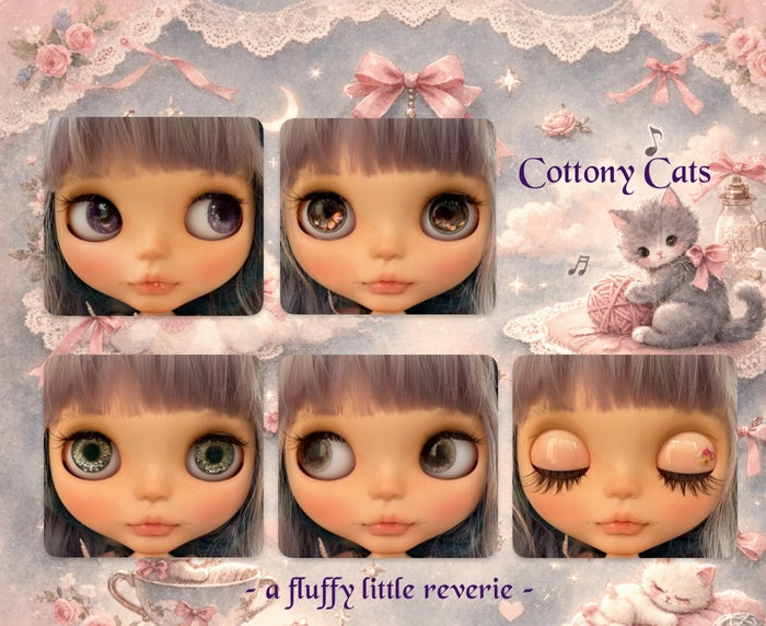 ☆一点物☆ アーティストオリジナルドール(ネオブライス)「✩.*˚cottony  cats ✩.*˚」by Macocodoll