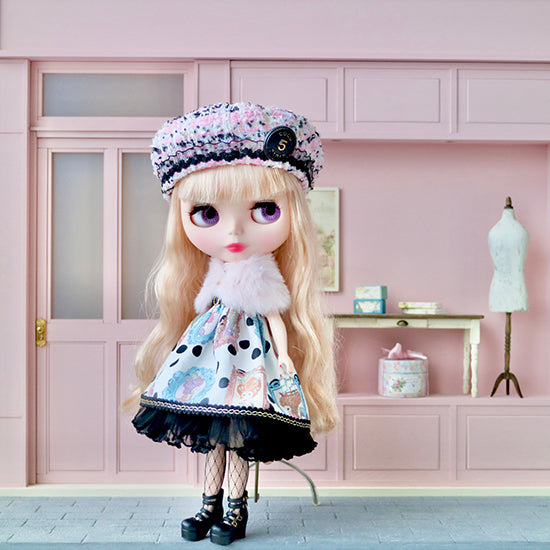 Doll clothes designed by artists插图1 Dress set (Neo Blythe Size) "Mon Paris" by suzuka_doll_closet