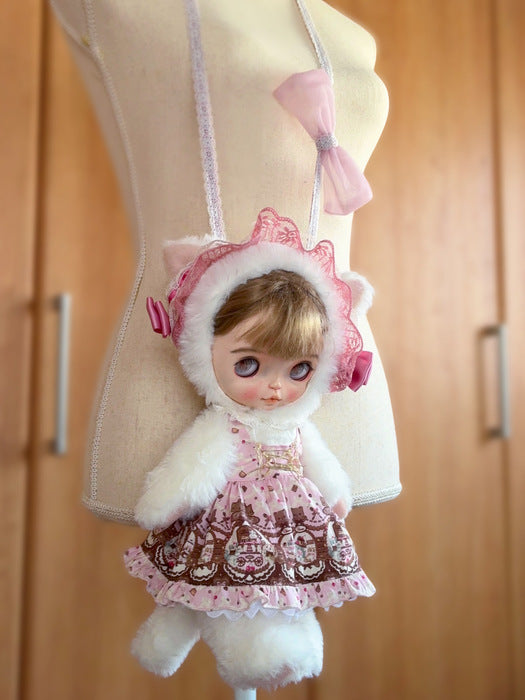 ドレスセット（ネオブライスサイズ）「おでかけロリータねこちゃん」by Dolls＊Ruff.ru