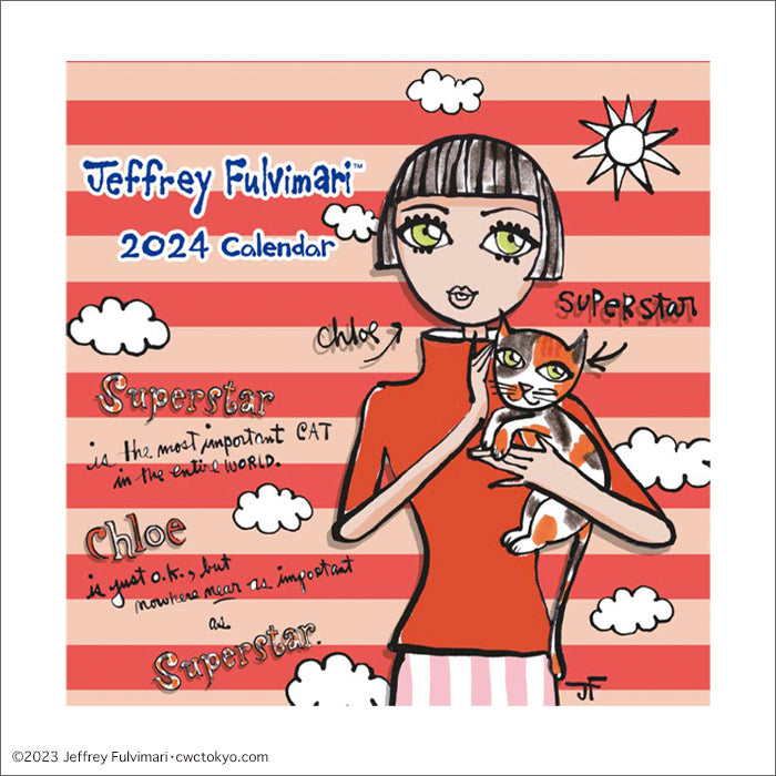 Jeffrey Fulvimari "2024 Calendar"
