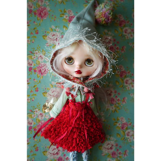 Load image into Gallery viewer, Dress Set(Neo Blythe size) &amp;quot;Christmas Miracle in the Magic Forest&amp;quot; by JiajiaDoll
