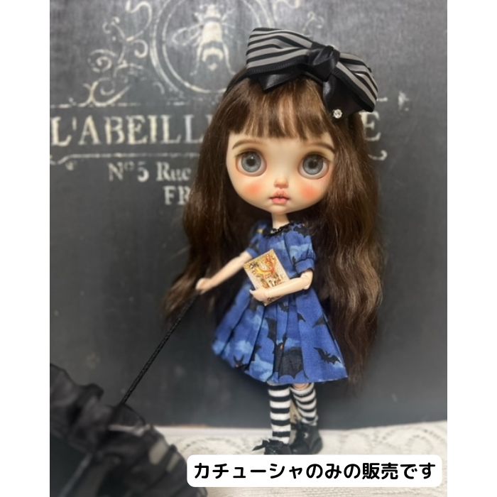 Doll Accessories(Neo Blythe Size) "Striped catsuit" by m-ribbon