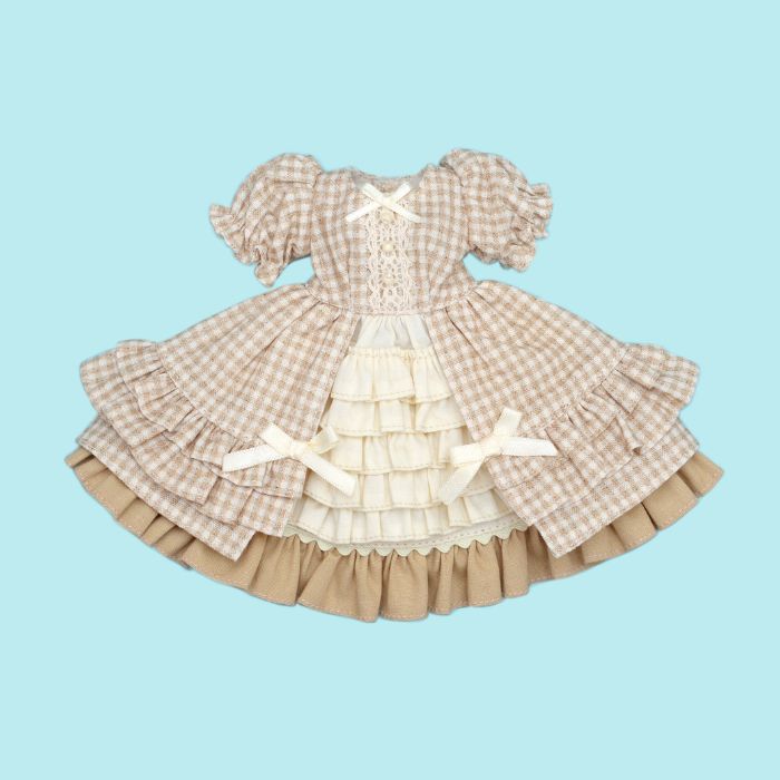 Dear Darling fashion for dolls「くま耳ヘッドドレス付きドレスセット」