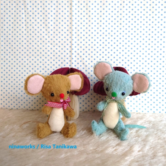 ☆OOAK☆ Stuffed toy "The City Mouse (gray)" by ninaworks